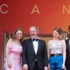 Sara Forestier, Arnaud Desplechin, Léa Seydoux - Montée des marches du film "Roubaix, une lumière (Oh Mercy!)" lors du 72ème Festival International du Film de Cannes. Le 22 mai 2019 © Borde / Bestimage