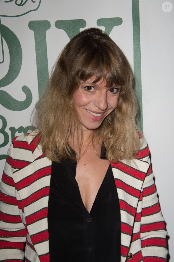 Exclusif - Sophie Rosemont lors de la remise du "Prix de la Brasserie Barbès 2019" décerné à Fred Rister pour son livre "Faire Danser Les Gens". Paris, le 22 mai 2019.