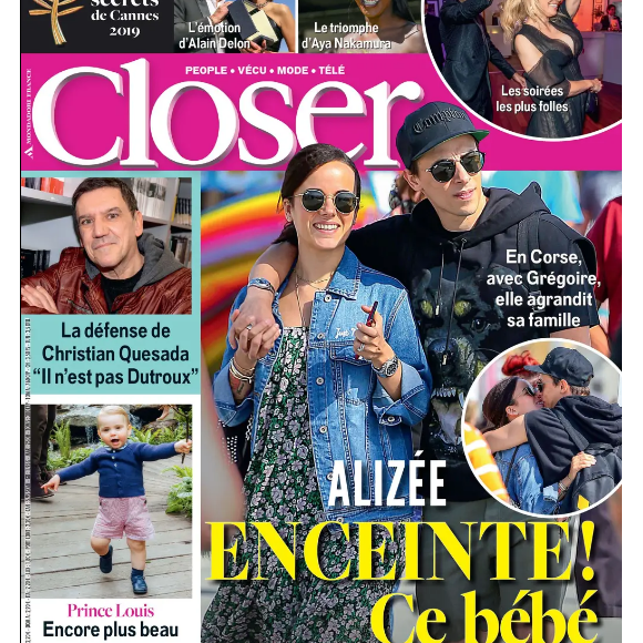 Closer dans les kiosques le 24 mai 2019