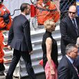 Le prince Albert II de Monaco et la princesse Charlene de Monaco - People avant le départ du 77ème Grand Prix de Formule 1 de Monaco le 26 mai 2019. © Bruno Bebert/Bestimage