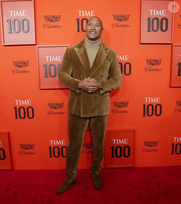 Dwayne Johnson au "Time 100 Gala 2019" à New York. Le 23 avril 2019
