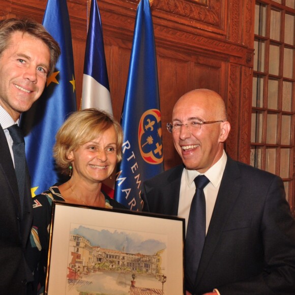 Emmanuel-Philibert de Savoie, prince de Venise et prince de Piémont, lors de l'hommage rendu à la Maison de Savoie dans le cadre de la commémoration du Comté de Nice, par le Conseil Départemental des Alpes-Maritimes au Palais des Rois sardes à Nice le 5 octobre 2018. © Bruno Bebert / Bestimage