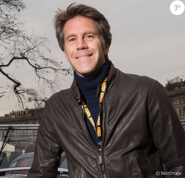 Le prince Emmanuel-Philibert de Savoie lors de la course "Coppa Milano Sanremo" à Milan, en Italie, le 22 mars 2018.