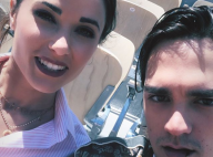Alain-Fabien Delon et Capucine Anav à Roland-Garros, les amoureux complices