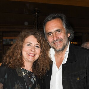 Valérie Toranian, directrice de la Revue des Deux Mondes, et Emmanuel Chain - Remise du Prix de La Revue des Deux Mondes au Bistrot de Paris le 22 mai 2019. © Coadic Guirec/Bestimage