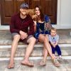 Nick Foles (quarterback des Jacksonville Jaguars en NFL) et sa femme Tori, parents d'une petite Lily, ont perdu un petit garçon suite à une fausse couche de Tori en mai 2019. Photo Instagram 14 avril 2019.