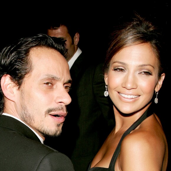 Jennifer Lopez et son ex mari à une soirée le 29 septembre 2005.