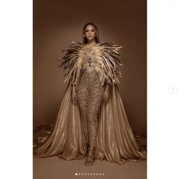 Beyoncé et sa fille Blue Ivy sur Instagram, juin 2019.