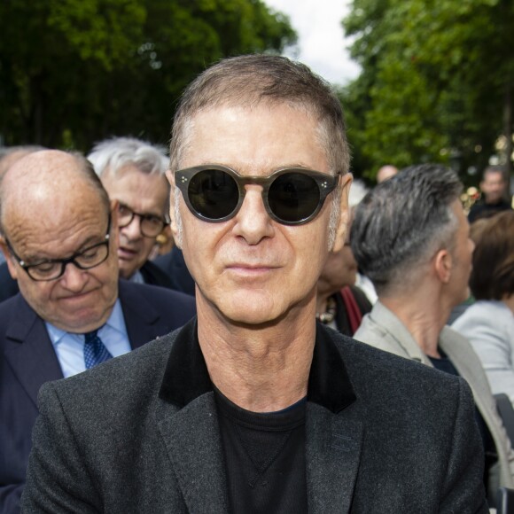 Etienne Daho - Inauguration de la promenade Jeanne Moreau à Paris le 6 juin 2019. © Pierre Perusseau/Bestimage