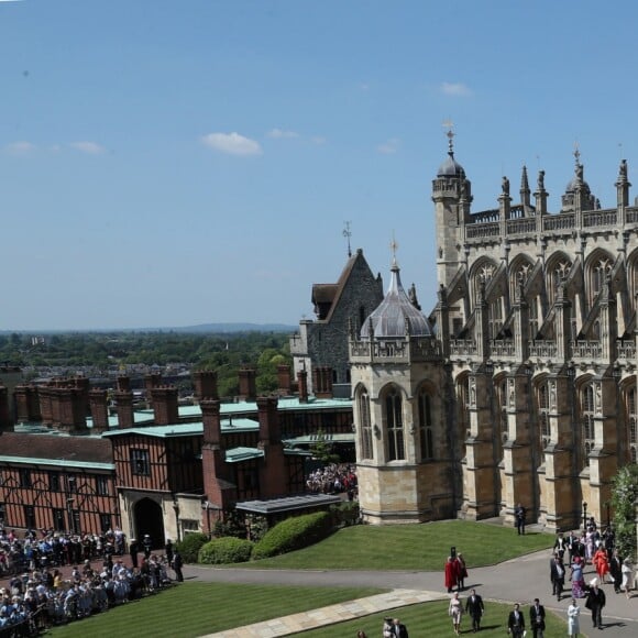 Le prince Harry et Meghan Markle, duchesse de Sussex, le jour de leur mariage à Windsor, le 19 mai 2018.