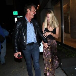 L'acteur Dennis Quaid avec Laura Savoie le 14 mai 2019.