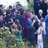 Maria Shriver au mariage de sa fille Katherine Schwarzenegger avec Chris Pratt au Ranch de San Ysidro à Montecito au États-Unis, 8 juin 2019