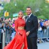 Jennifer Lopez et son fiancé Alex Rodriguez - Arrivée des célébrités à la soirée CFDA Fashion Awards à New York, le 3 juin 2019.