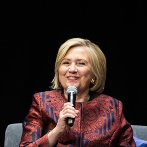 Hillary Clinton en conférence à Las Vegas. Le 5 mai 2019