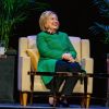 Hillary Clinton au WaMu Theatre de Seattle, dans l'État de Washington, le 3 mai 2019.