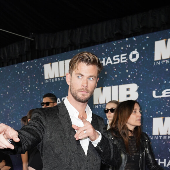 Chris Hemsworth à la première mondiale du film "Men In Black International" au cinéma AMC Loews Lincoln Square 13 à New York City, New York, Etats-Unis, le 11 juin 2019.