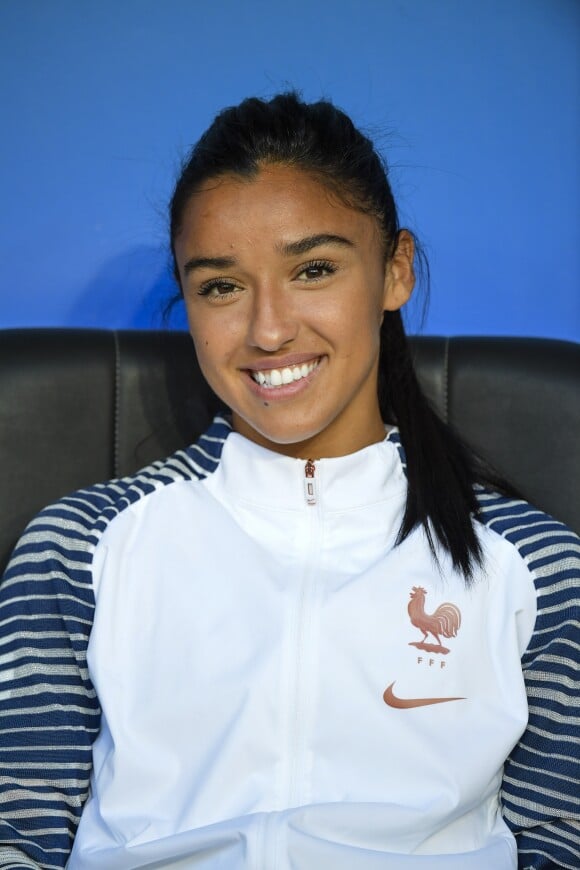 Sakina Karchaoui lors de la Coupe du monde féminine de football, Groupe A, France vs Norvège à Nice, France, le 12 juin 2019. La France a gagné 2-1. © Pierre Perusseau/Bestimage