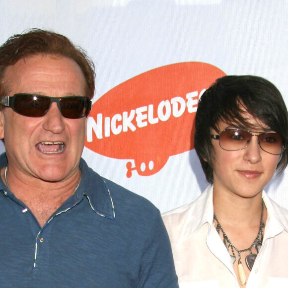 Robin Williams et sa fille Zelda en 2006.