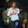 Chris Martin au concert 'One Love Manchester', événement exceptionnel organisé au profit des familles des victimes à Manchester le 4 juin 2017