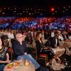 Exclusif - Anne Marivin, Olivier Baroux, Black M et sa femme Lia assistent à la fête de clôture du 9ème festival "Marrakech du Rire 2018" au Palais Bahia de Marrakech au Maroc le 15 juin 2019. © Rachid Bellak/Bestimage