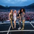 Les Spice Girls en concert au Murrayfield Stadium à Édimbourg dans le cadre de leur tournée "Spice World Tour 2019", le 8 juin 2019