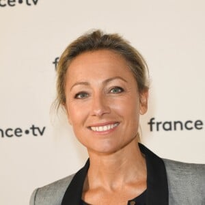 Anne-Sophie Lapix au photocall de la conférence de presse de France 2 au théâtre Marigny à Paris le 18 juin 2019 © Coadic Guirec / Bestimage