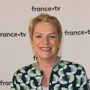 Eliise Lucet au photocall de la conférence de presse de France 2 au théâtre Marigny à Paris le 18 juin 2019 © Coadic Guirec / Bestimage