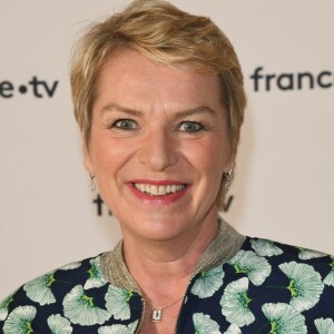 Eliise Lucet au photocall de la conférence de presse de France 2 au théâtre Marigny à Paris le 18 juin 2019 © Coadic Guirec / Bestimage