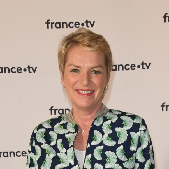 Eliise Lucet au photocall de la conférence de presse de France 2 au théâtre Marigny à Paris le 18 juin 2019 © Coadic Guirec / Bestimage