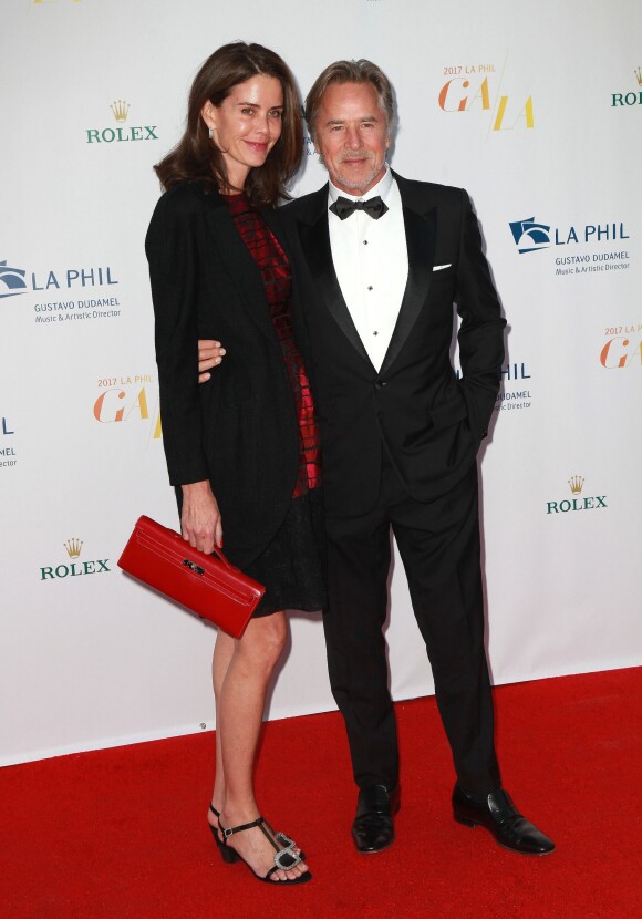 Don Johnson et sa femme Kelley Phleger au "Los Angeles Philharmonic's Opening Night Gala: Mozart" à Los Angeles, le 27 septembre 2017. © Theresa Bouche/AdMedia via Zuma Press/Bestimage