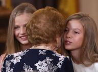 Leonor et Sofia d'Espagne : "Jolies" et prévenantes auprès de Felipe et Letizia