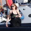 Exclusif - Lindsay Lohan est de retour sur l'île de Mykonos, pour ses vacances d'été, le 17 juin 2019.