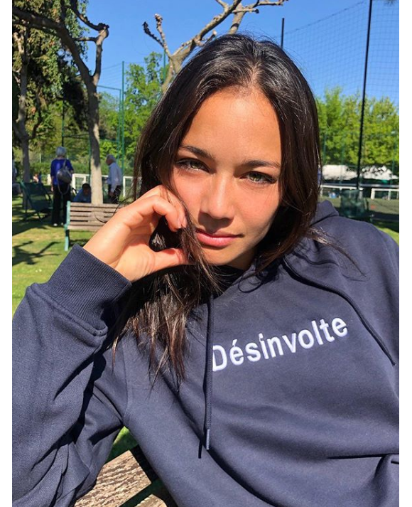 Alizé Lim prend la pose sur Instagram en avril 2019