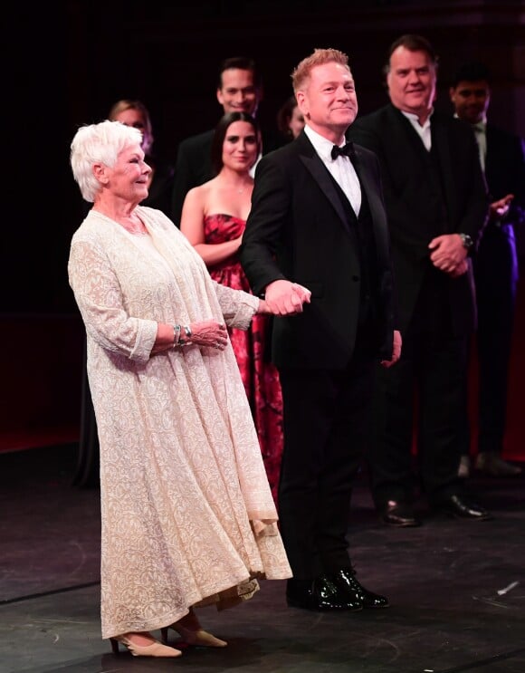 Judi Dench et Kenneth Branagh - Le prince Charles et Camilla Parker Bowles lors d'un concert au palais de Buckingham à Londres. Le 25 octobre 2018