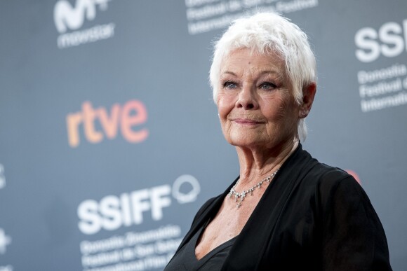 Judi Dench honorée du prix "Donostia" lors du Festival International du Film de San Sebastian. Le 25 septembre 2018