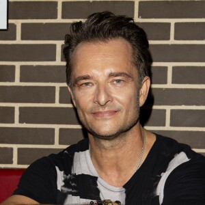 David Hallyday reçoit son disque de platine à la Seine Musicale sur l'île Seguin à Boulogne-Billancourt, le 25 juin 2019. © Pierre Perusseau/Bestimage