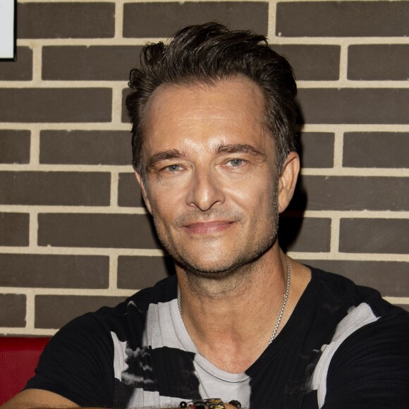 David Hallyday reçoit son disque de platine à la Seine Musicale sur l'île Seguin à Boulogne-Billancourt, le 25 juin 2019. © Pierre Perusseau/Bestimage