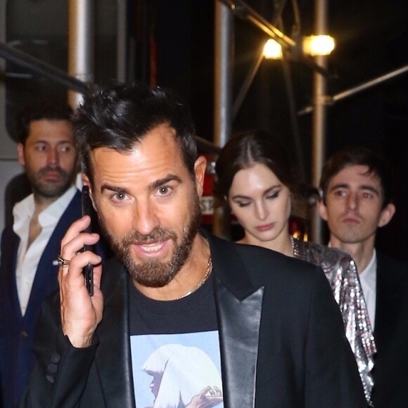 Justin Theroux - Les célébrités arrivent à l'after party du Met Gala organisée par K.Perry au club Boom Boom Room à New York, le 6 mai 2019.
