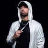 Eminem pose pour la nouvelle campagne de la marque Rag & Bone. Le 9 juillet 2018. La collection marque le tout premier "Hoodie" de la marque, conçu par le rappeur lui-même. 09/07/2018 - New York
