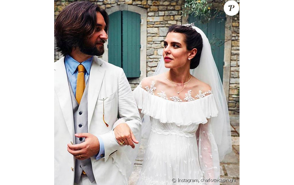 Le mariage religieux de Charlotte Casiraghi et Dimitri Rassam célébré à Saint,Remy,de