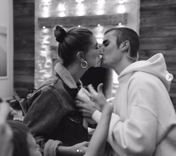 Hailey et Justin Bieber. Novembre 2018.