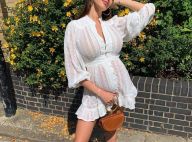 Nabilla enceinte et en robe transparente : le prix de son look