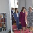La princesse Hisako Norihito de Takamado, la reine Silvia de Suède, la reine Sofia d'Espagne et la princesse Sofia de Suède étaient réunies le 15 mai 2019 au palais royal à Stockholm pour Dementia Forum X, premier forum consacré à la démence.