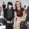 Chantal Thomass et Catherine Frot assistent au défilé de mode Haute-Couture automne-hiver 2019/2020 "Georges Chakra" au Palais de Tokyo à Paris. Le 1er juillet 2019