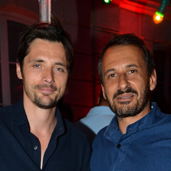 Exclusif - Raphaël Personnaz et Safy Nebbou - People à la soirée Unifrance "Une année de cinéma dans le monde" à Paris le 4 juillet 2019. © Veeren Ramsamy/Bestimage