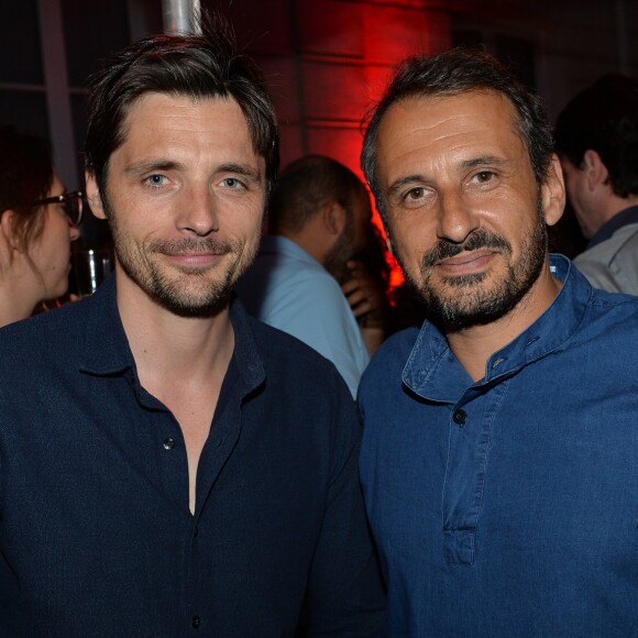 Exclusif - Raphaël Personnaz et Safy Nebbou - People à la soirée Unifrance "Une année de cinéma dans le monde" à Paris le 4 juillet 2019. © Veeren Ramsamy/Bestimage