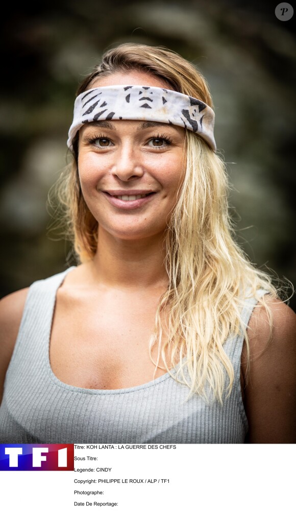 Cindy, candidat de "Koh-Lanta, la guerre des chefs", sur TF1