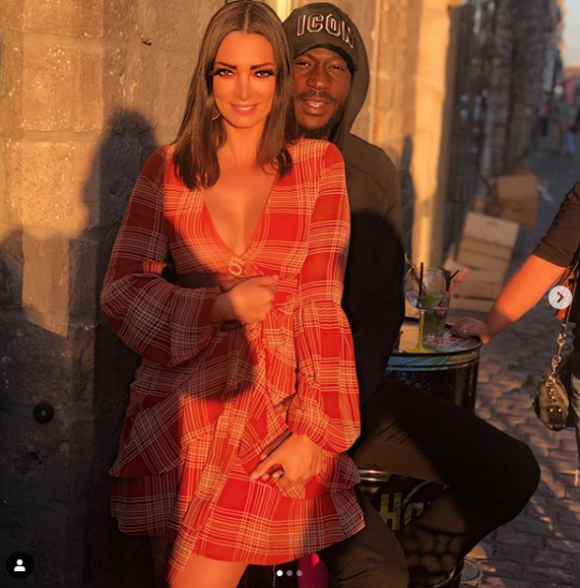 Emilie Nef Naf et son nouveau petit ami Nobel Boungou-Colo, le 8 juillet 2019.