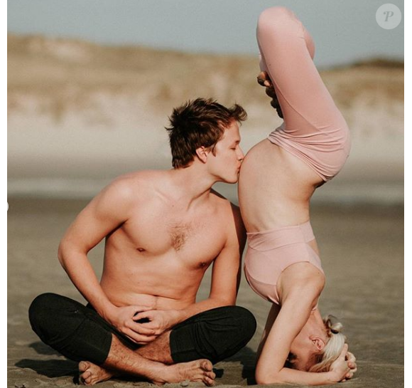 Aria de la "Star Academy" annonce être enceinte de son premier enfant sur Instagram, le 19 avril 2019