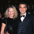  George Clooney et Celine Balitran le 24 février 1997. 
